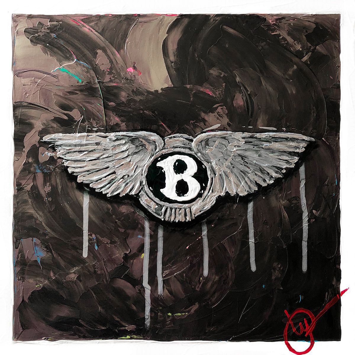 Bentley Emblem 3- Print – LYN HINER STUDIOS