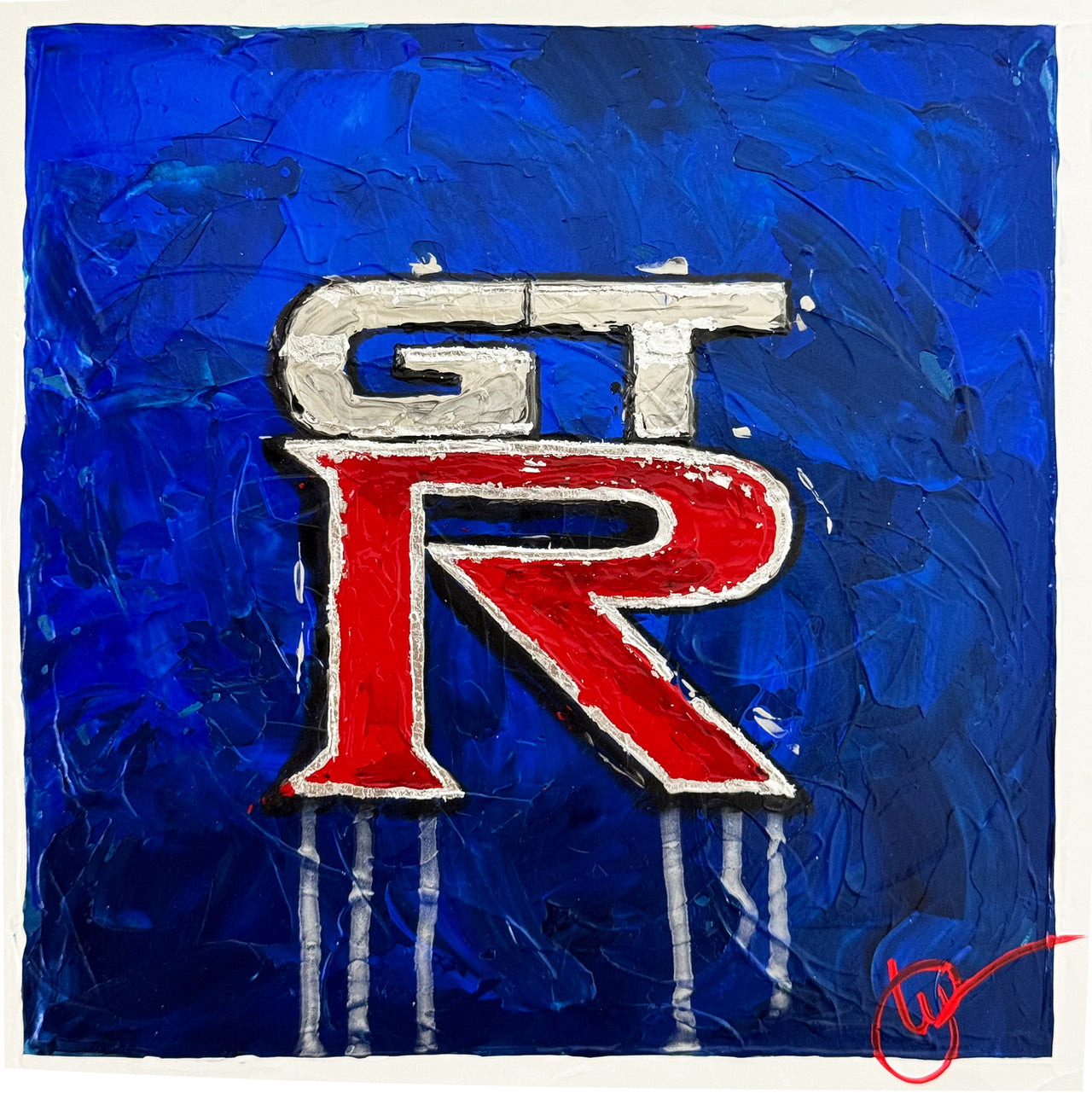 GTR Emblem 1 - Bayside Blue
