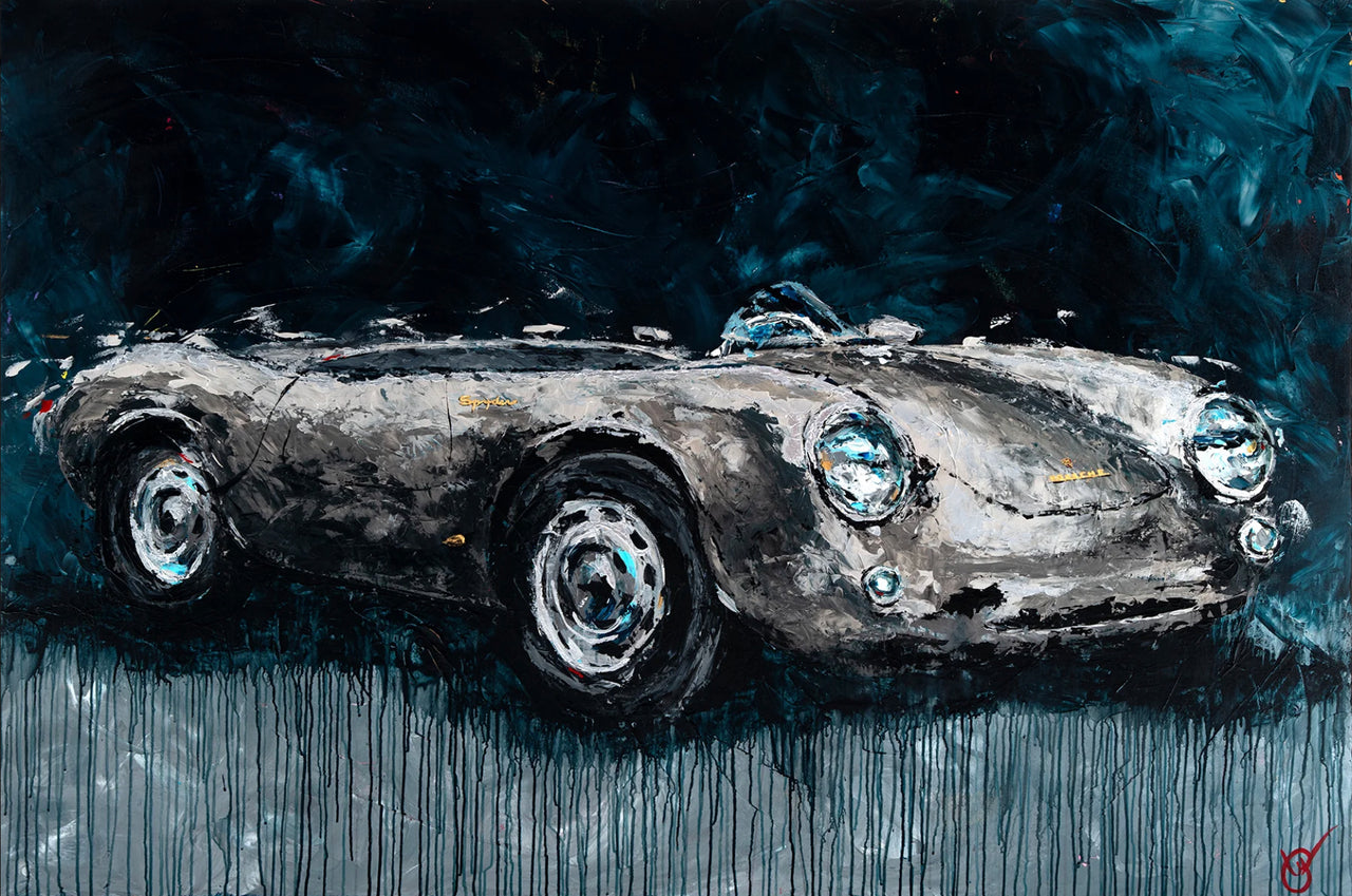 Amelia - 1955 Porsche 550 Spyder - Giclée