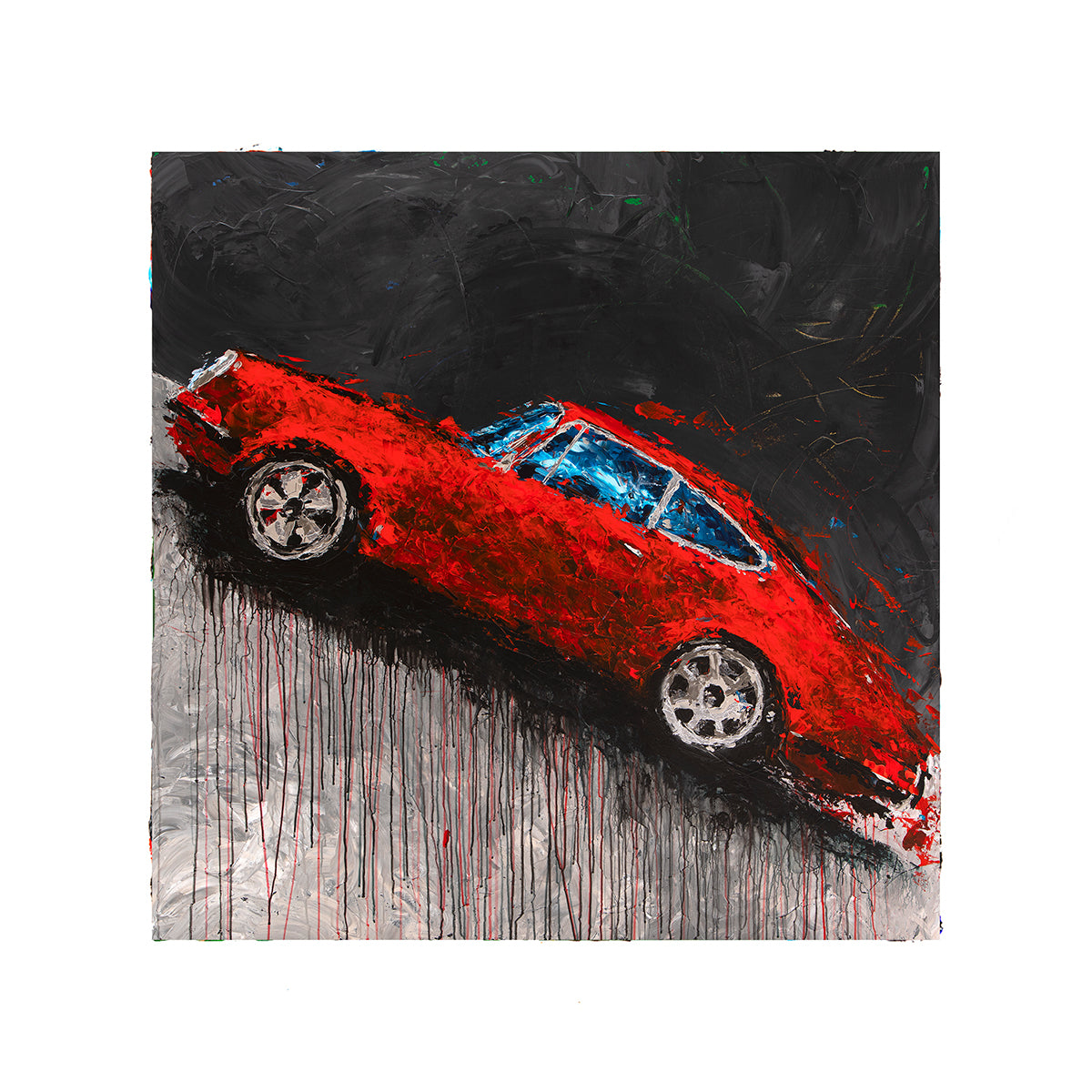 Abstracted Air 1 - 1973 911T - Print