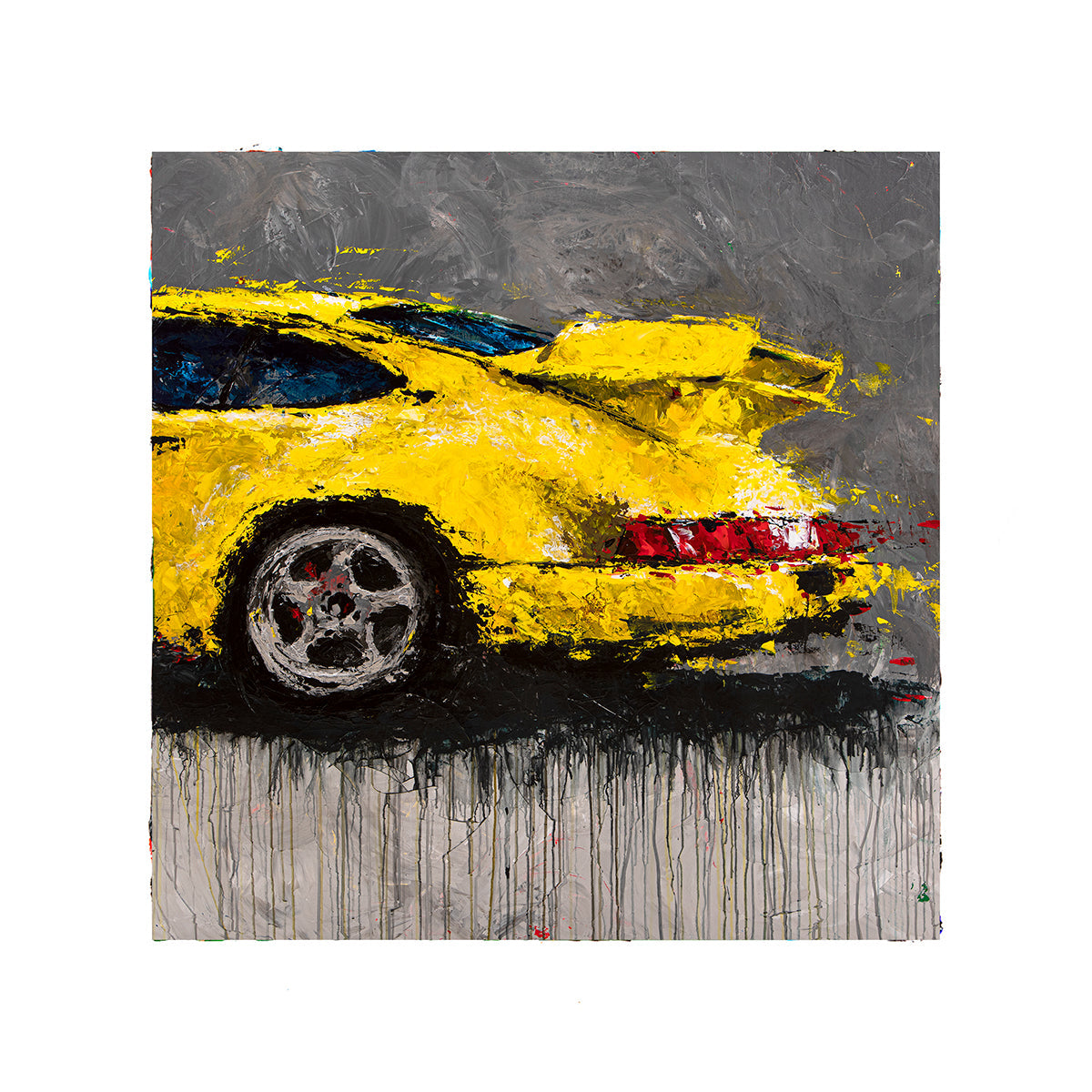 Abstracted Air 2 - 1994 911 964 Carrera RS 3.8 - Print