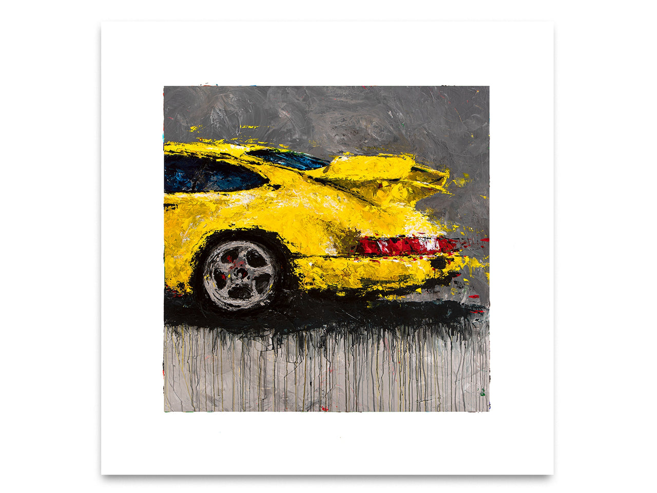Abstracted Air 2 - 1994 911 964 Carrera RS 3.8 - Print