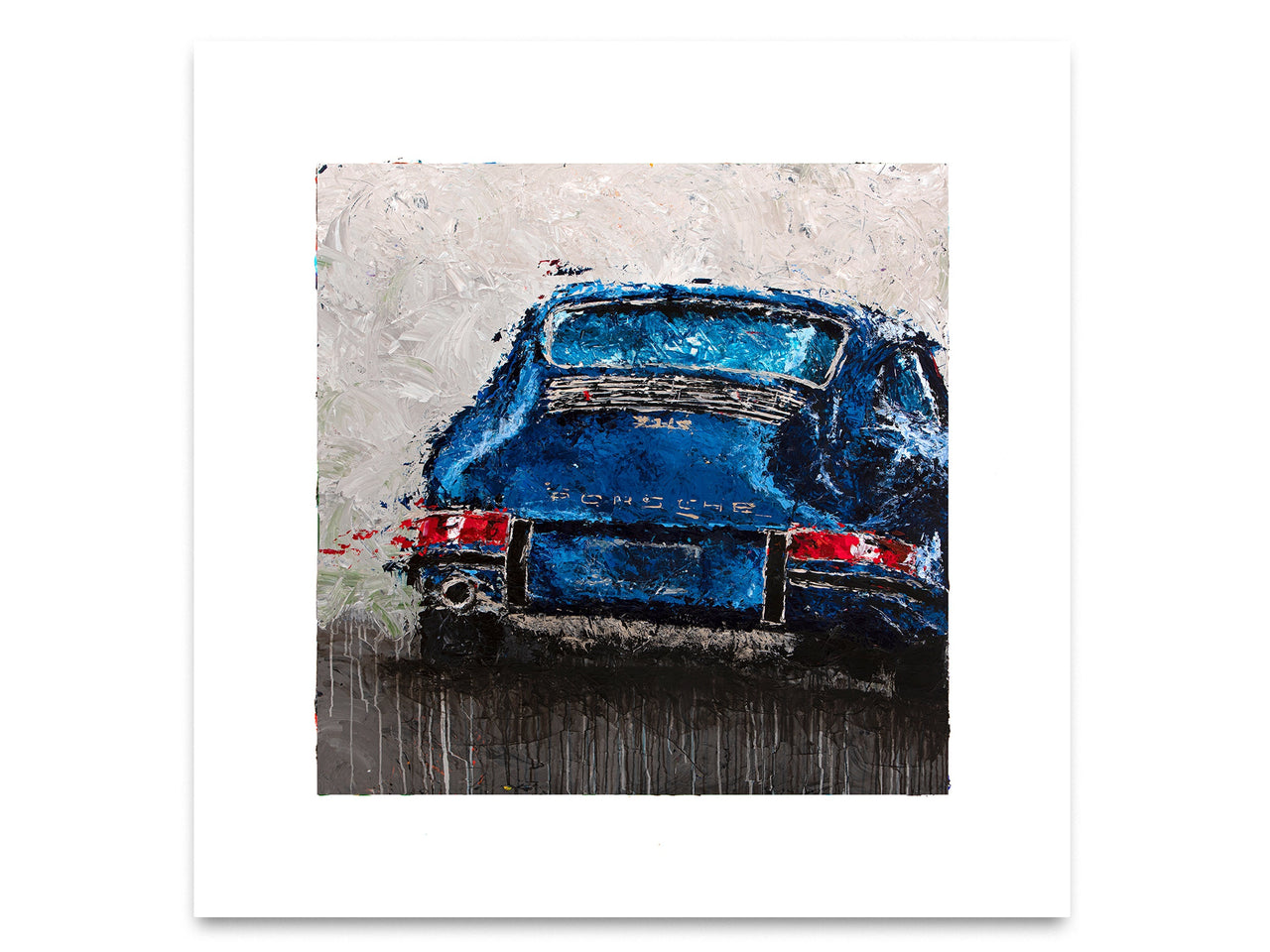 Abstracted Air 3 - 1967 911S - Print