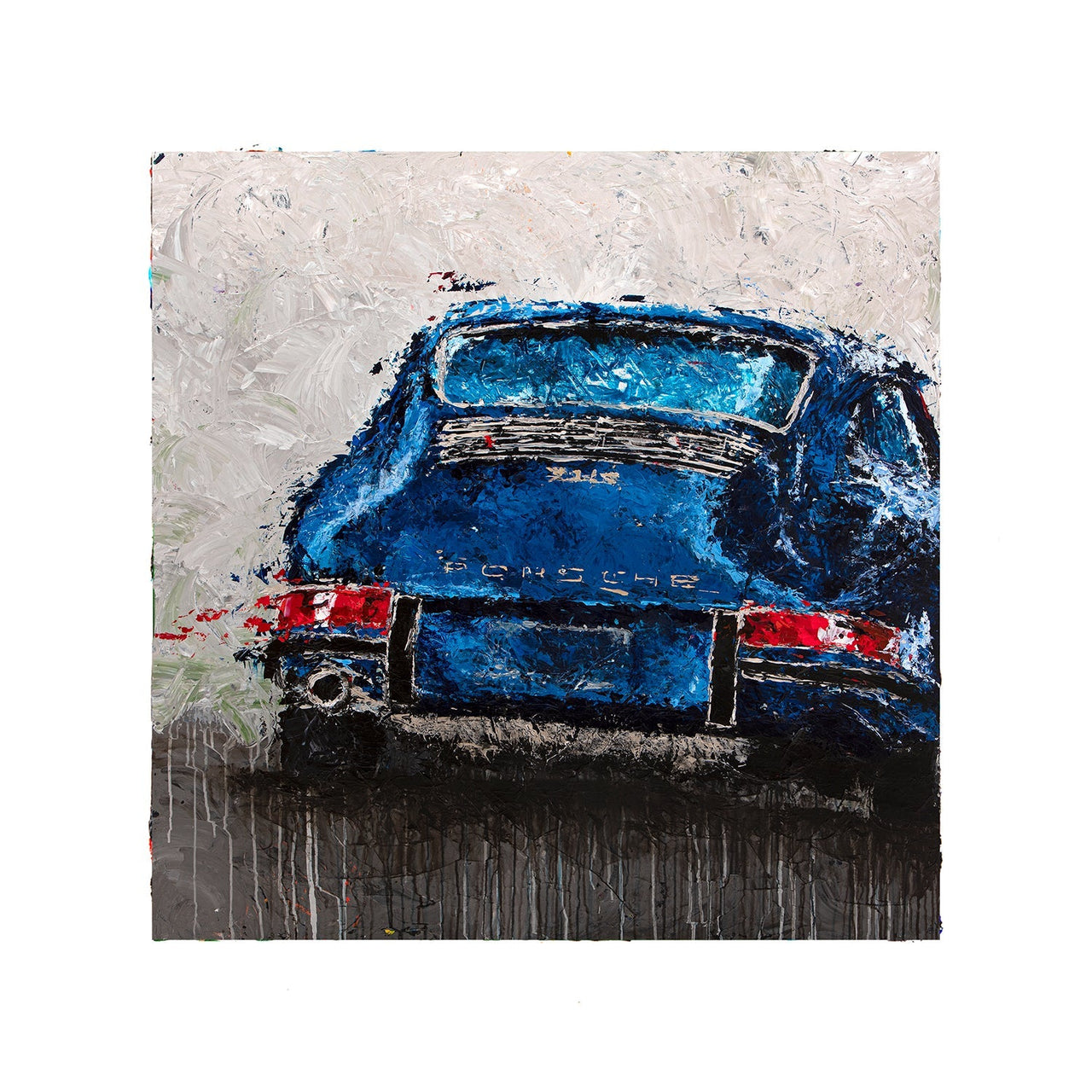 Abstracted Air 3 - 1967 911S - Print