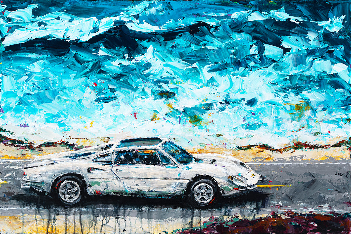 Aria - 1966 Ferrari 365P - Giclée