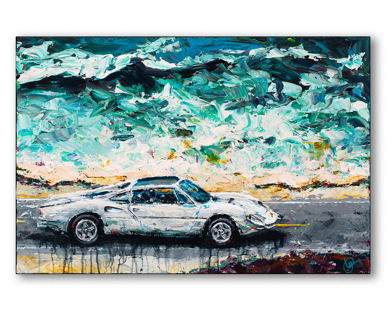 Aria - 1966 Ferrari 365P - Giclée