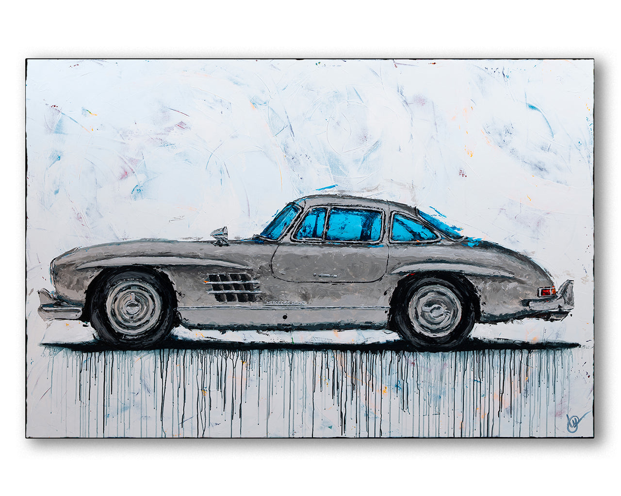 Astrid - 1955 Mercedes-Benz 300 SL Gullwing - Giclée