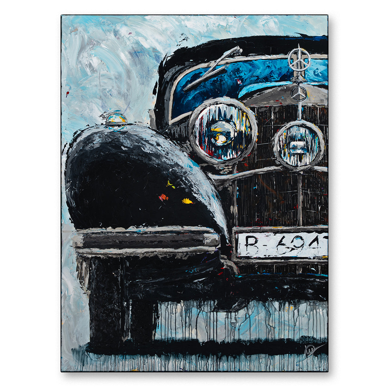 Brigit - 1938 Mercedes-Benz 540k Autobahn-Kurier - Giclée