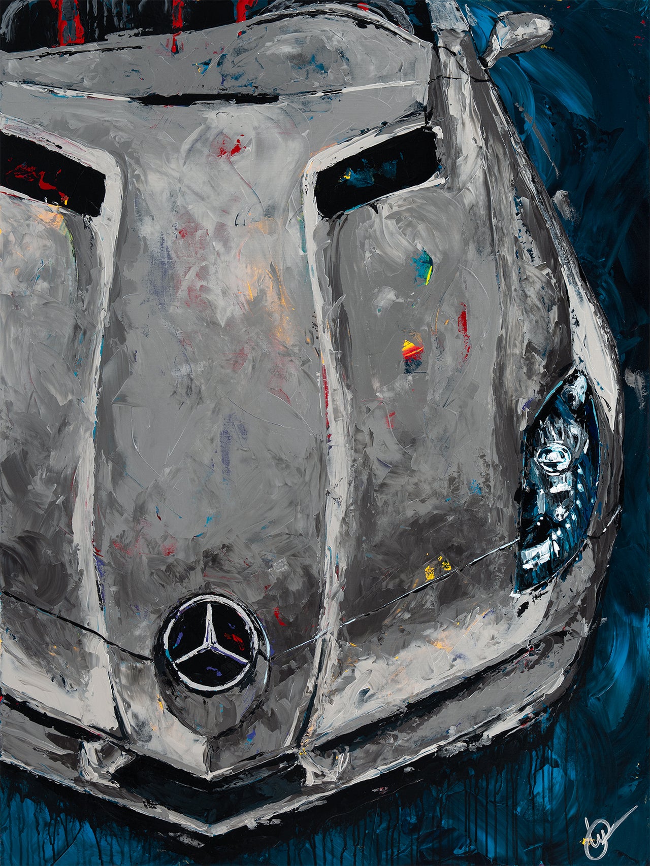 Eva - 2009 Mercedes-Benz SLR Stirling Moss - Giclée