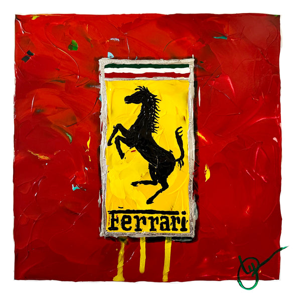 Ferrari Emblem 24 - Red
