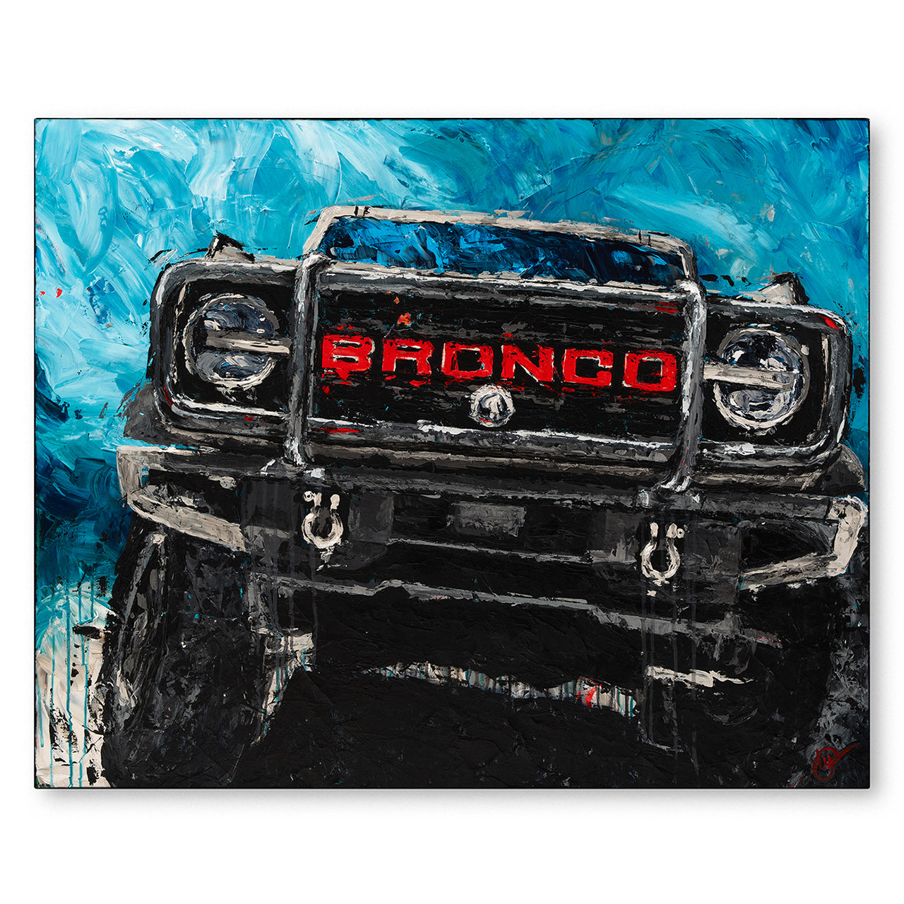 GW’s Pony - 2021 Ford Bronco- Giclée