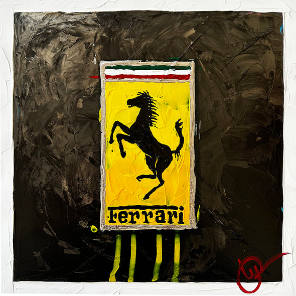 Ferrari Emblem 22 - Black