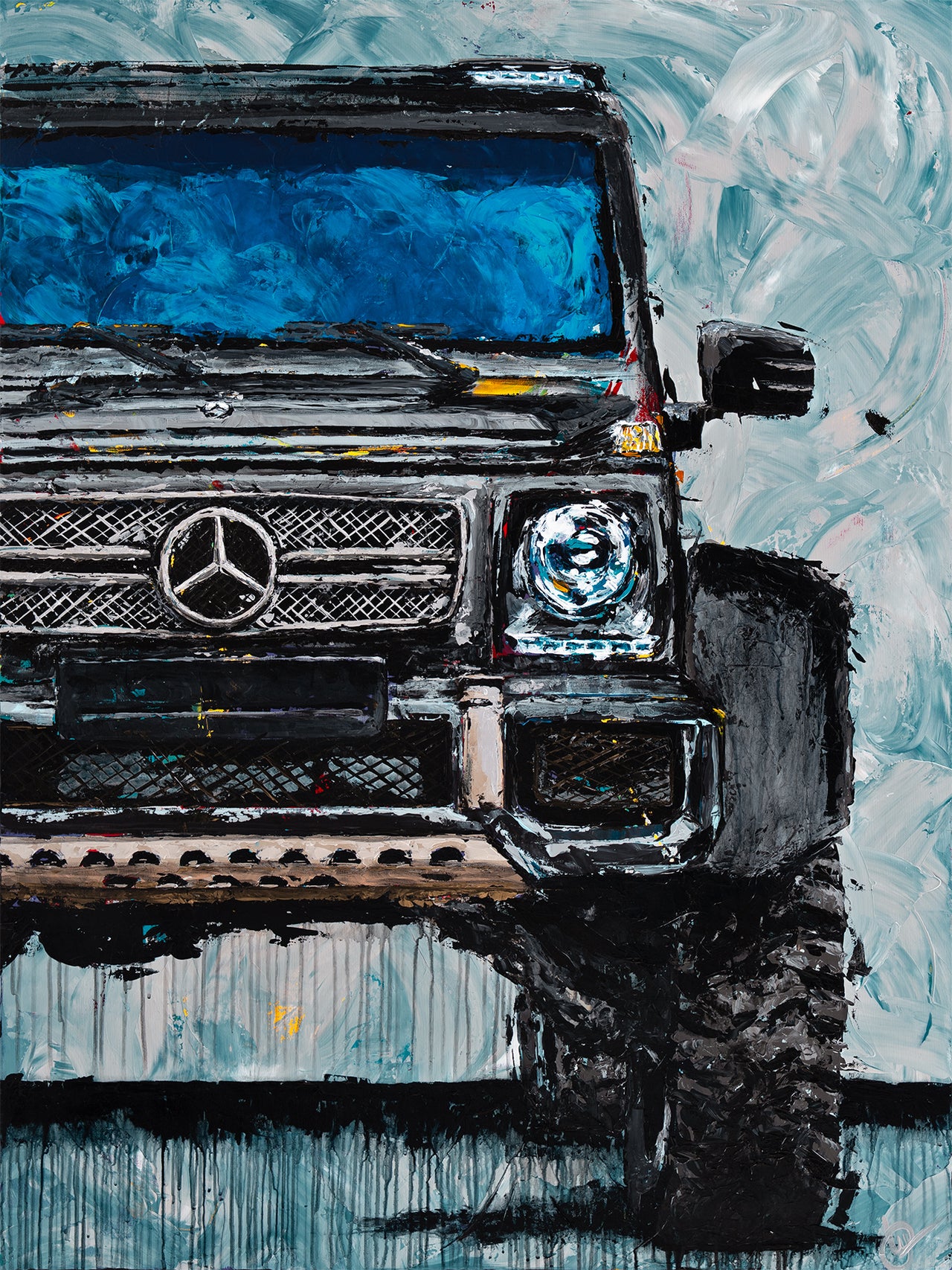 Ilona - 2014 Mercedes-Benz G63 6x6 - Giclée