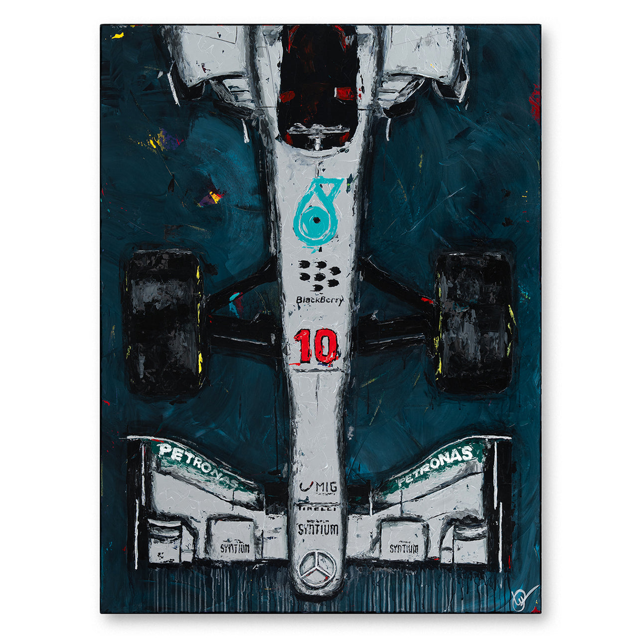 Karmen - 2013 Mercedes F1 W04-04 - Giclée