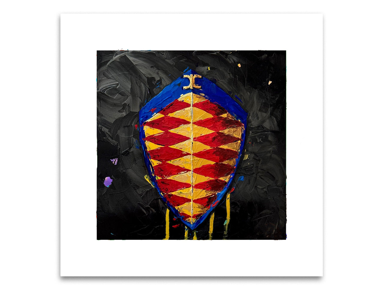 ケーニグセグ抽象化1 - プリント