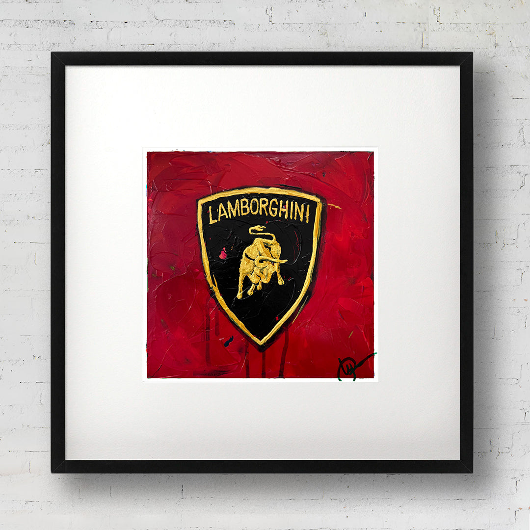 Lamborghini Abstracted 22 - Red