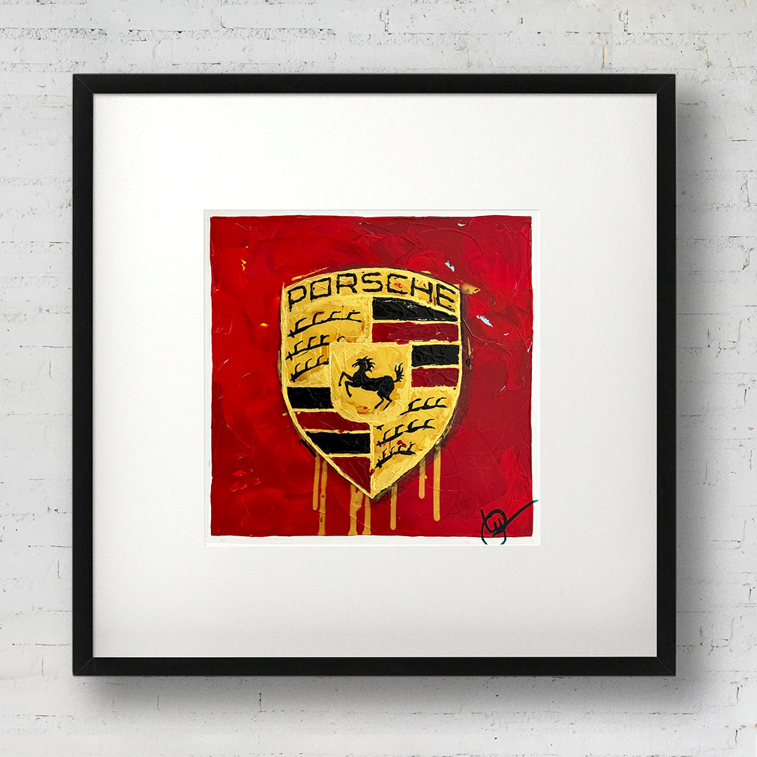 Porsche Abstracted 59 - Red