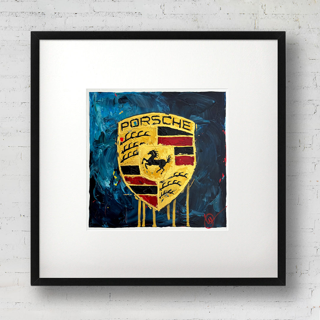 Porsche Abstracted 60 - Blue