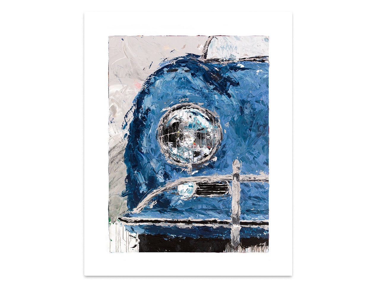 Abstracted Air 4 - 1957 Carrera GT Speedster - Print