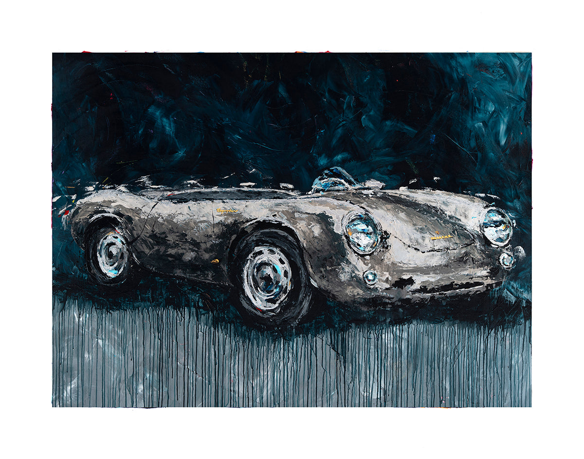 Amelia - 1955 Porsche 550 Spyder - Print