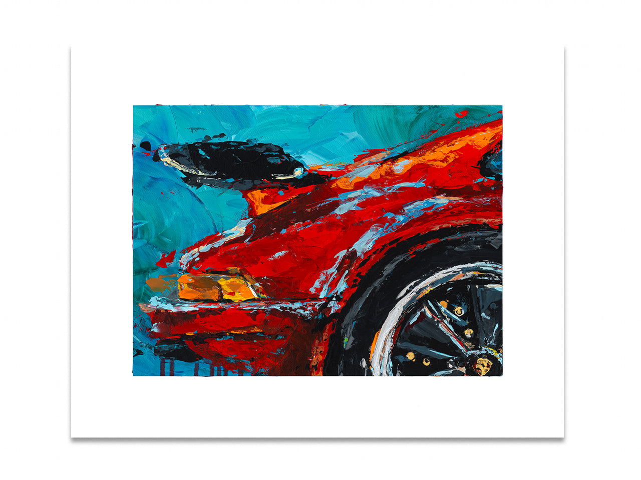Andy’s Turbo - 1984 Porsche 930 - Print