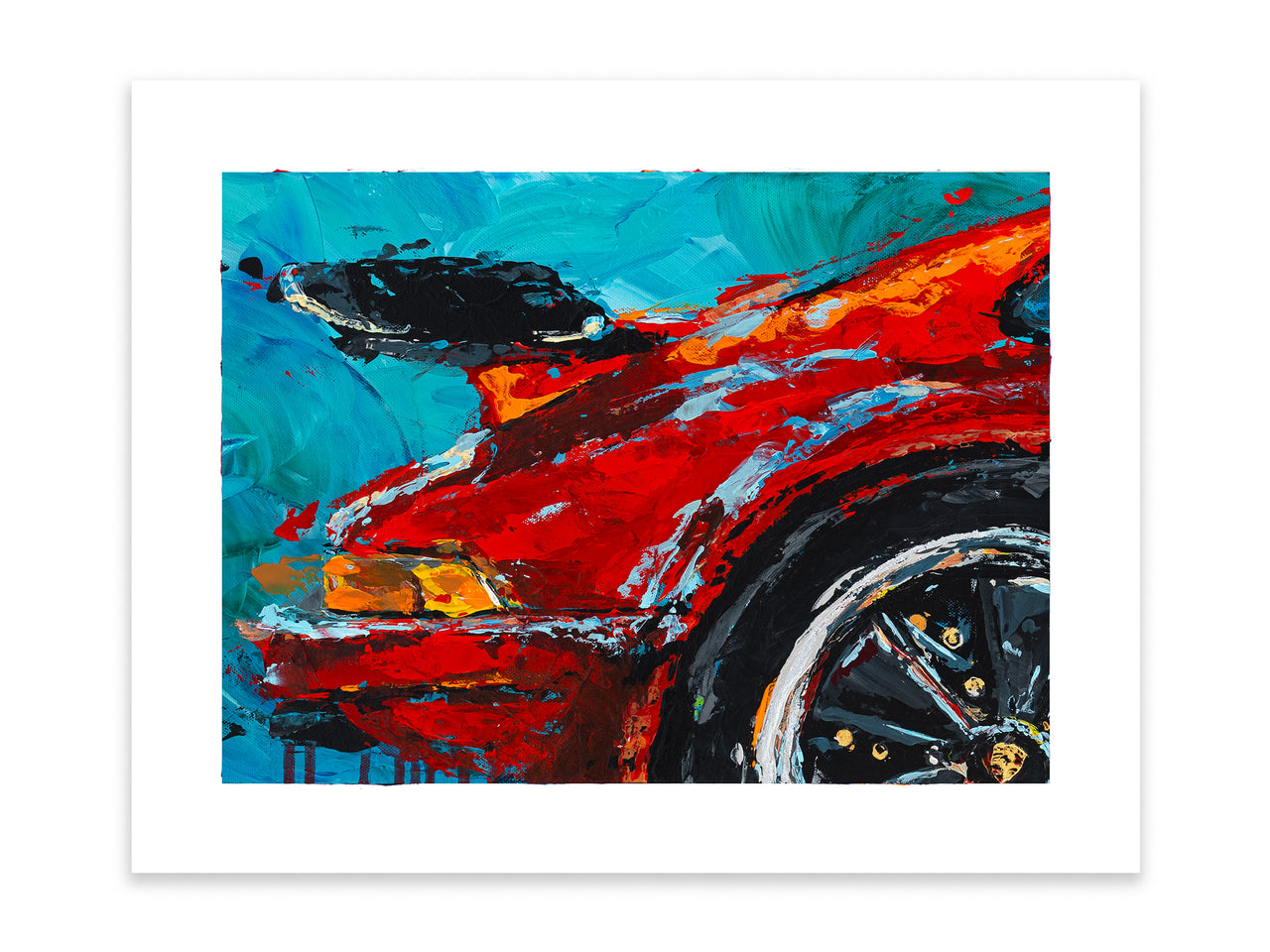 Andy’s Turbo - 1984 Porsche 930 - Print