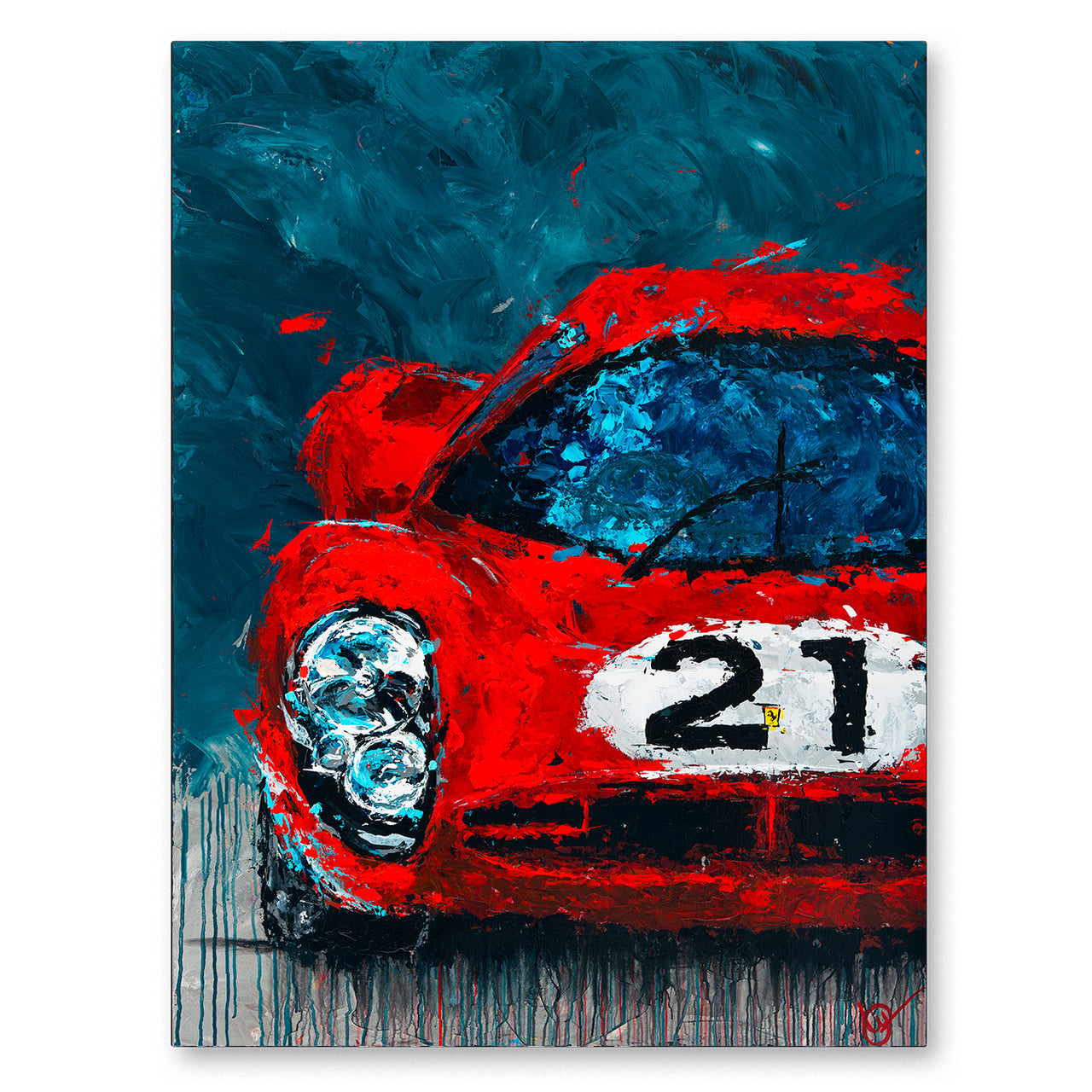 Antonella - 1967 Ferrari 330 P4 - Giclée