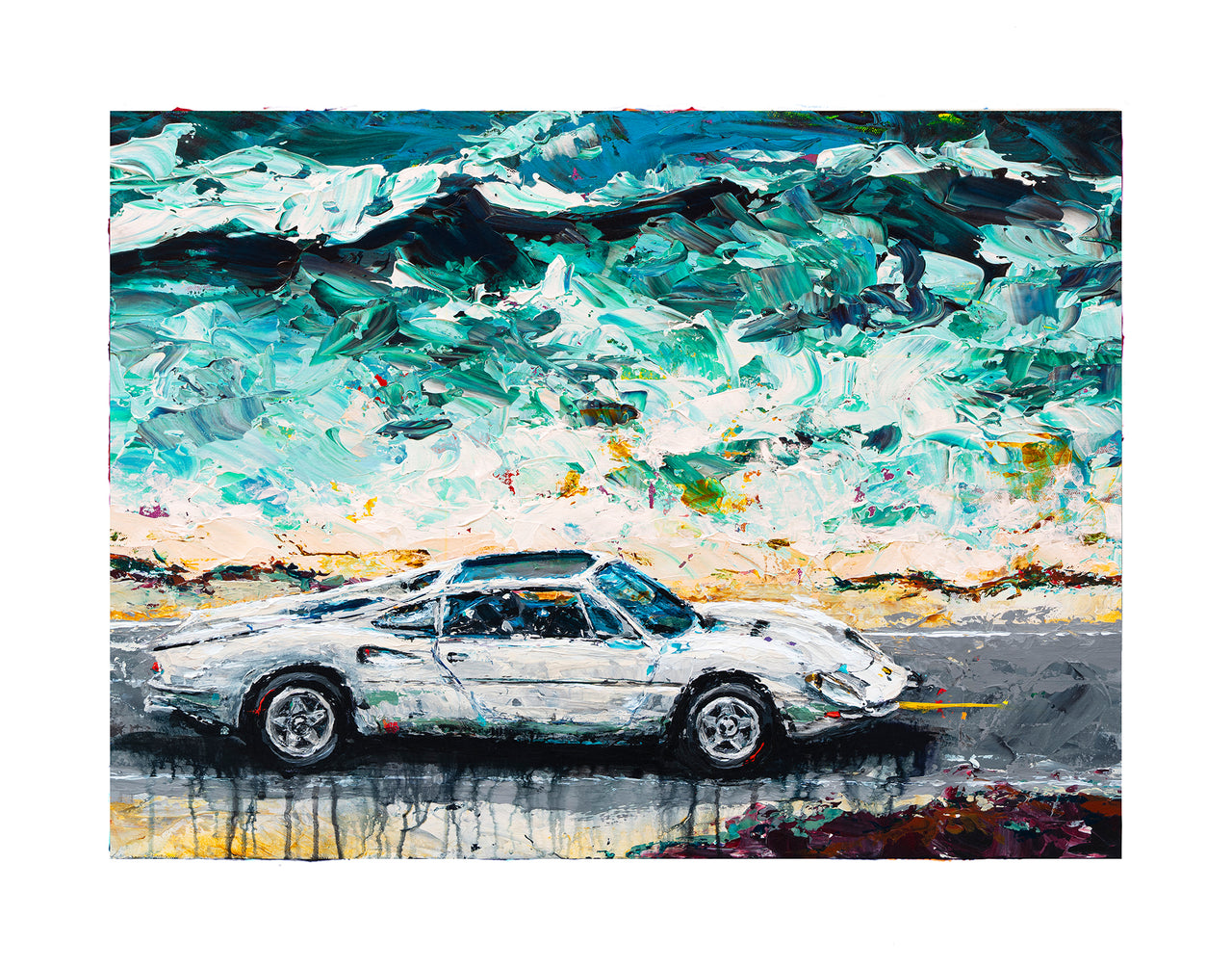 Aria - 1966 Ferrari 365P - Print