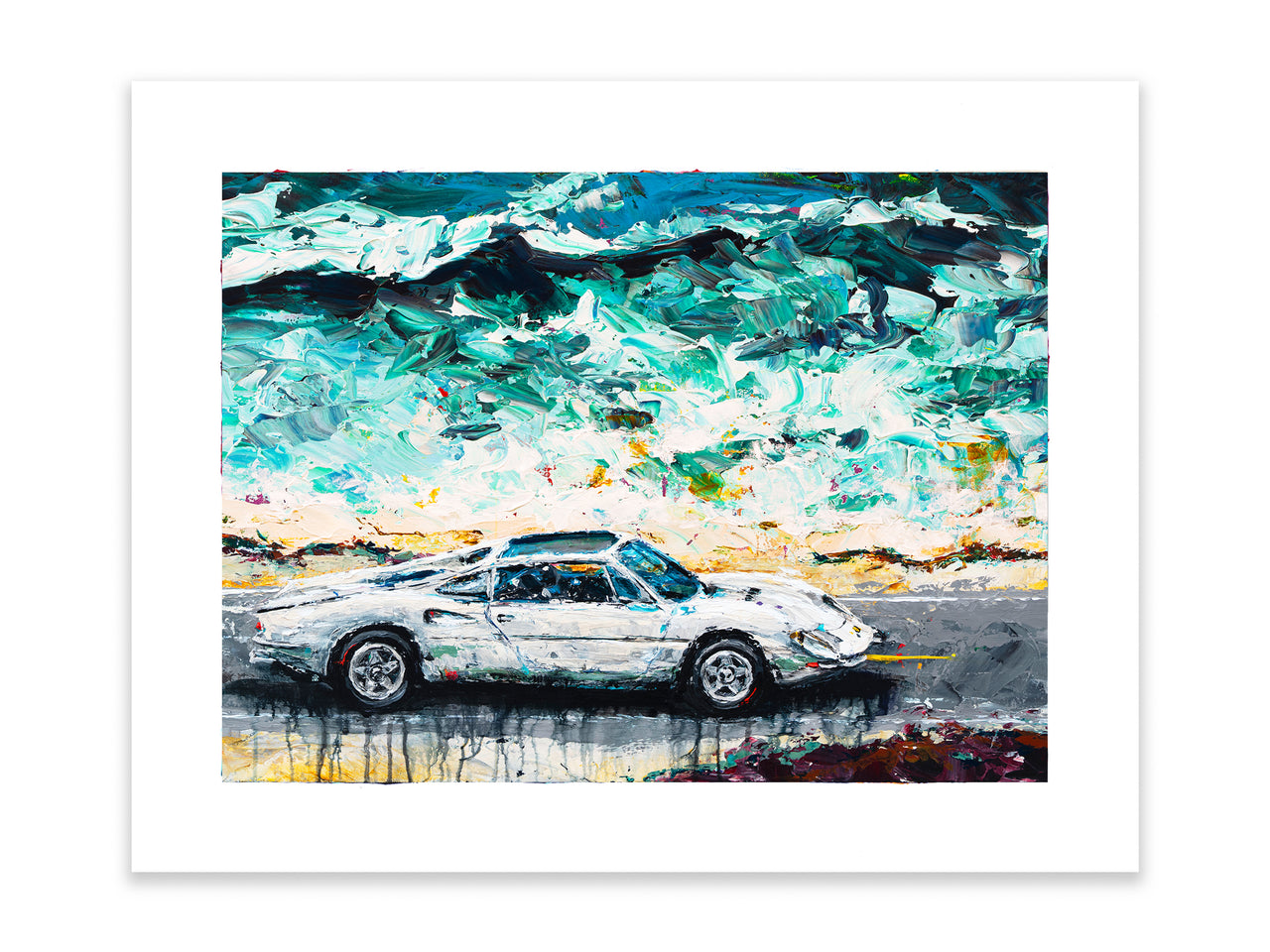 Aria - 1966 Ferrari 365P - Print