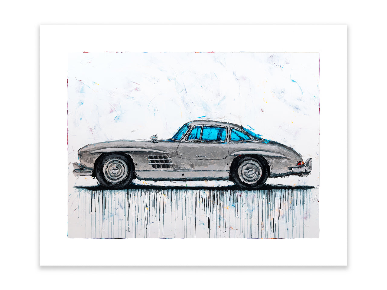 Astrid - 1955 Mercedes-Benz 300SL Gullwing - Print