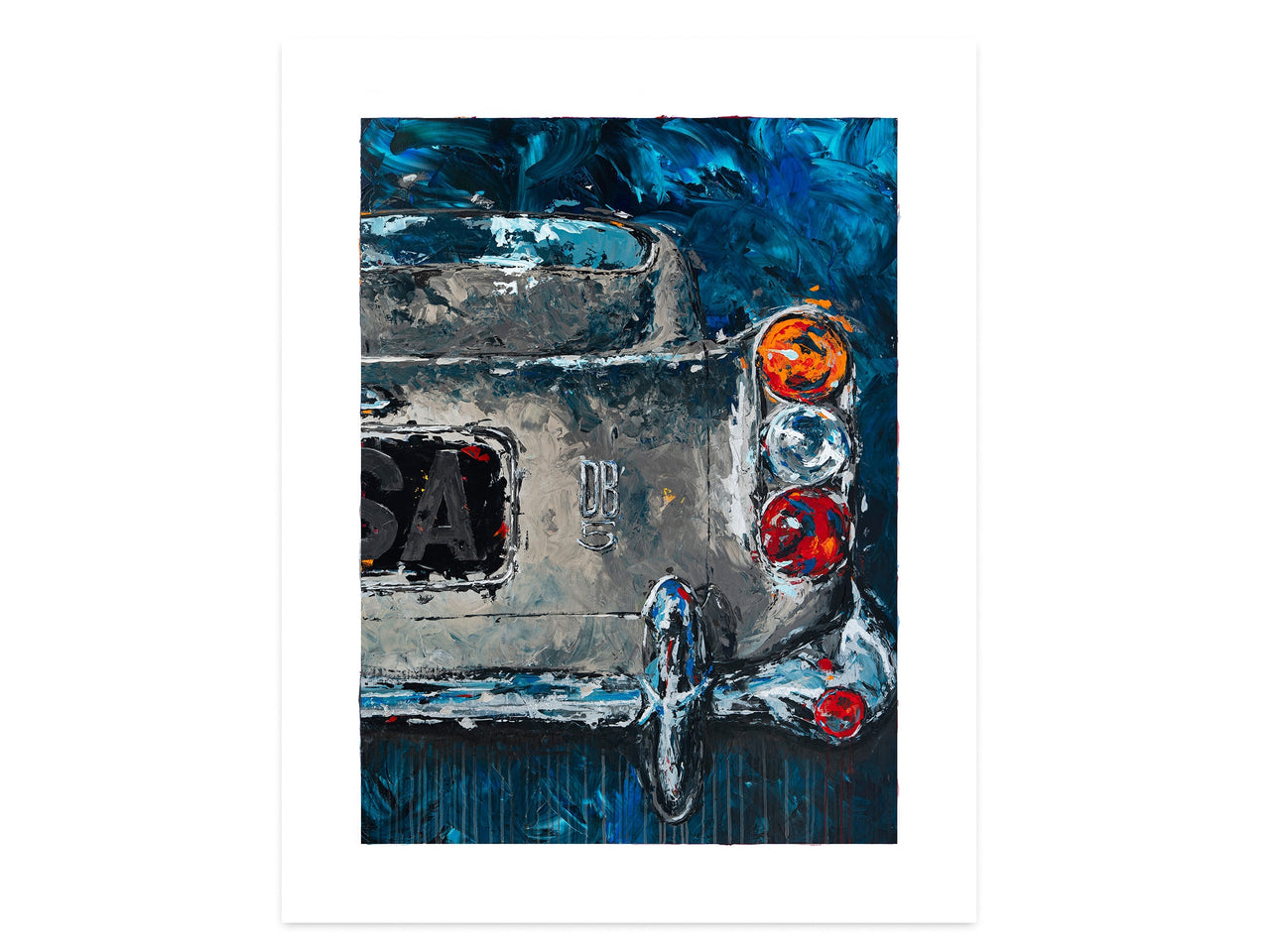 オードリー - 1964年式アストンマーティンDB5 - プリント