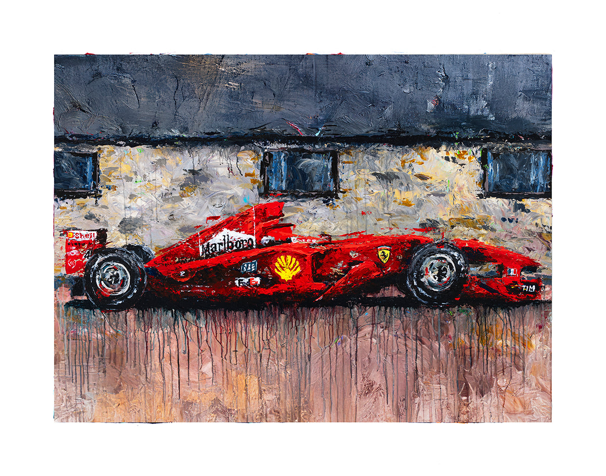 Barrichello’s Peak - 2000 F1 - Print