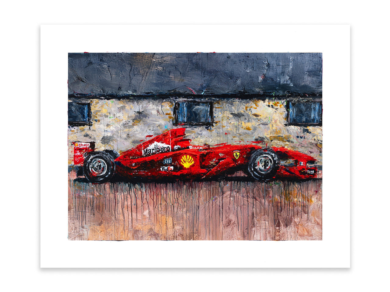Barrichello’s Peak - 2000 F1 - Print