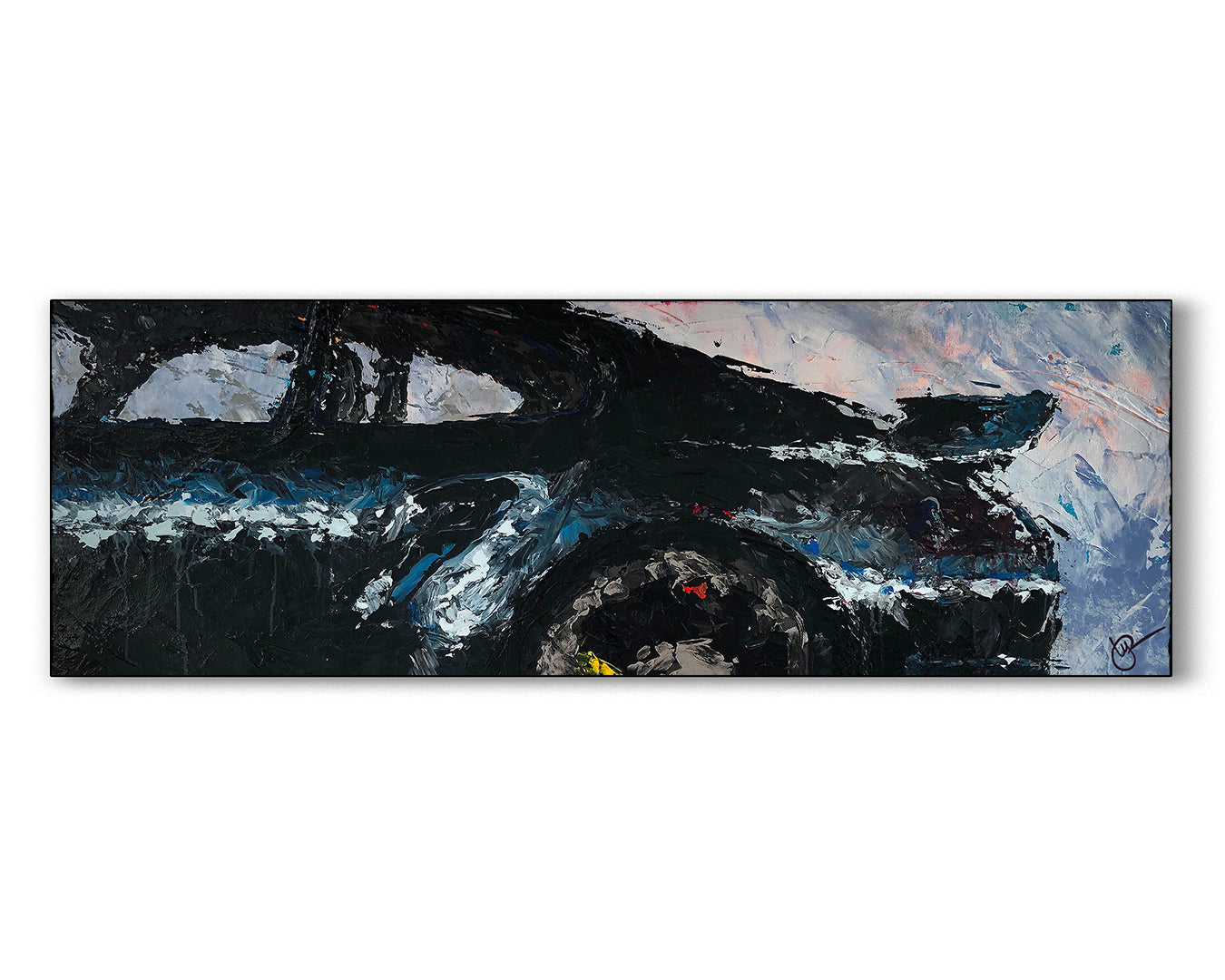 油絵 （サインあり） 酒井健吉 「 風車風景 」 油絵 油彩画 SM サムホール 絵画 洋画 肉筆