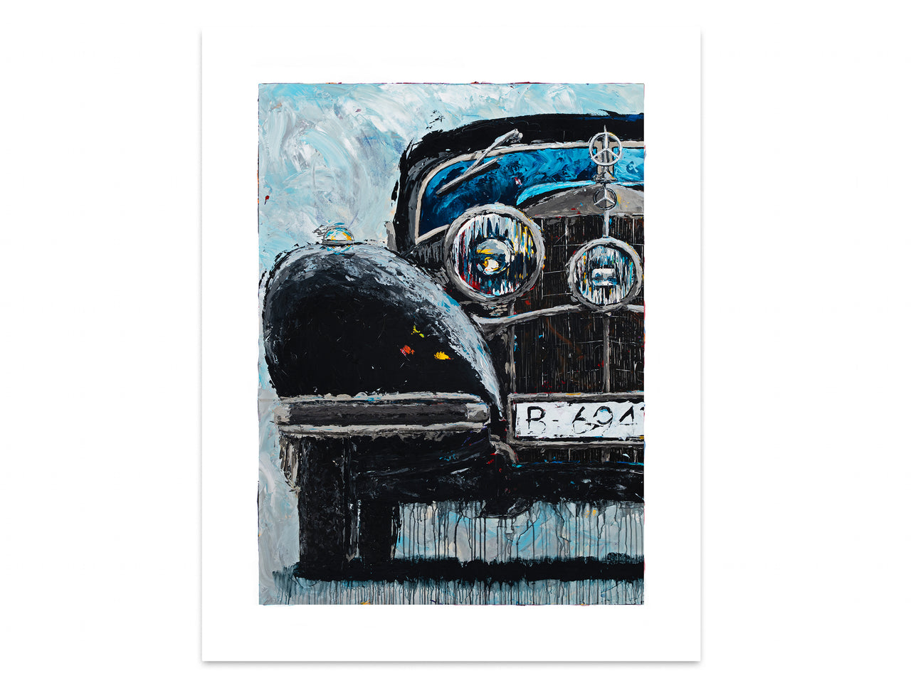 Birgit - 1938 Mercedes-Benz 540k Autobahn-Kurier - Print
