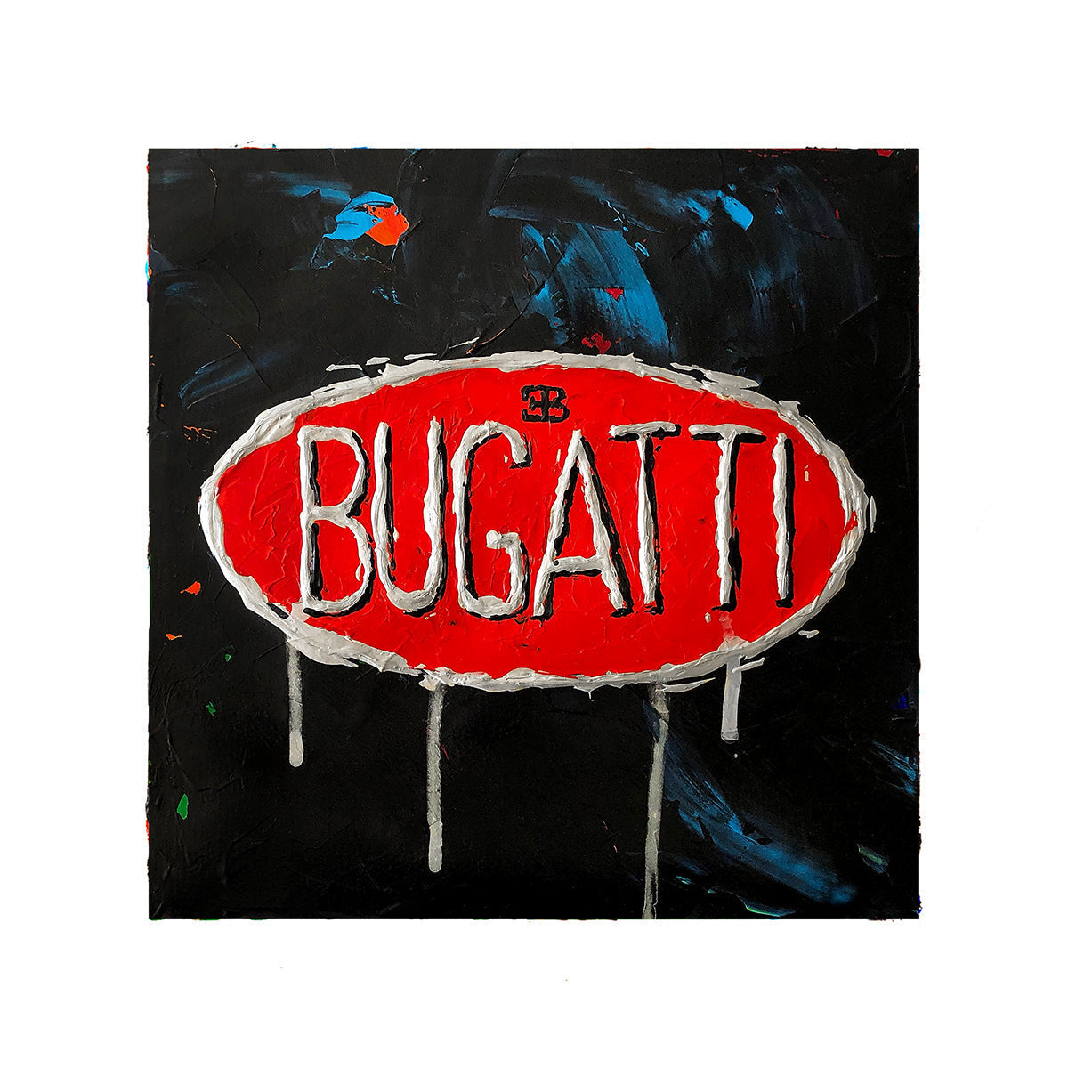 Bugatti Abstracted 3 - Print