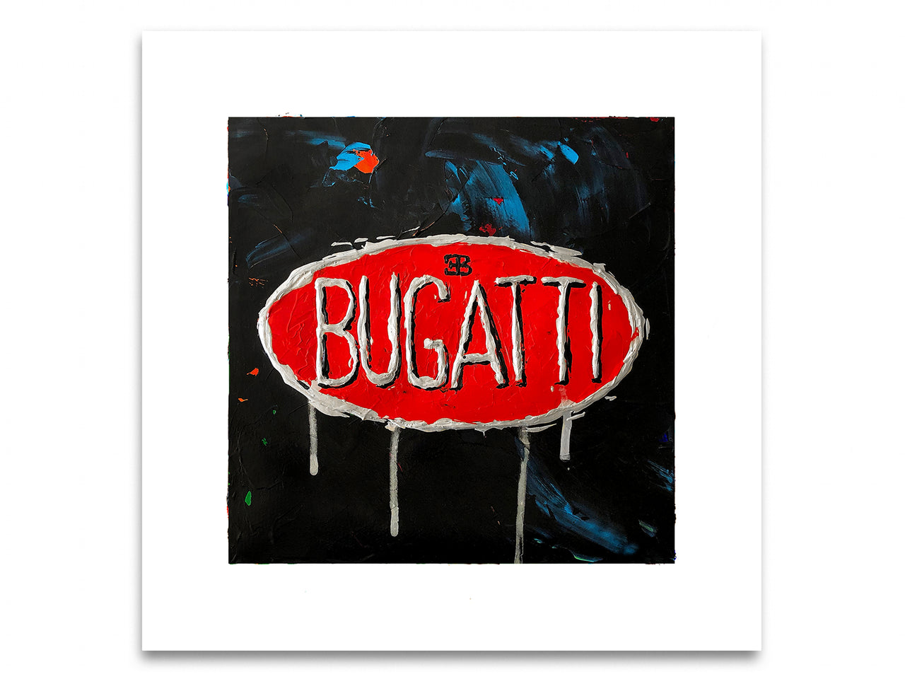 Bugatti Abstracted 3 - Print