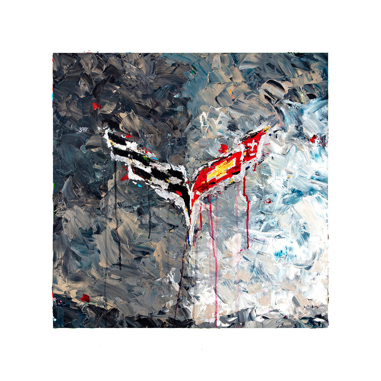 Carla - Corvette Abstracted 1 - Print