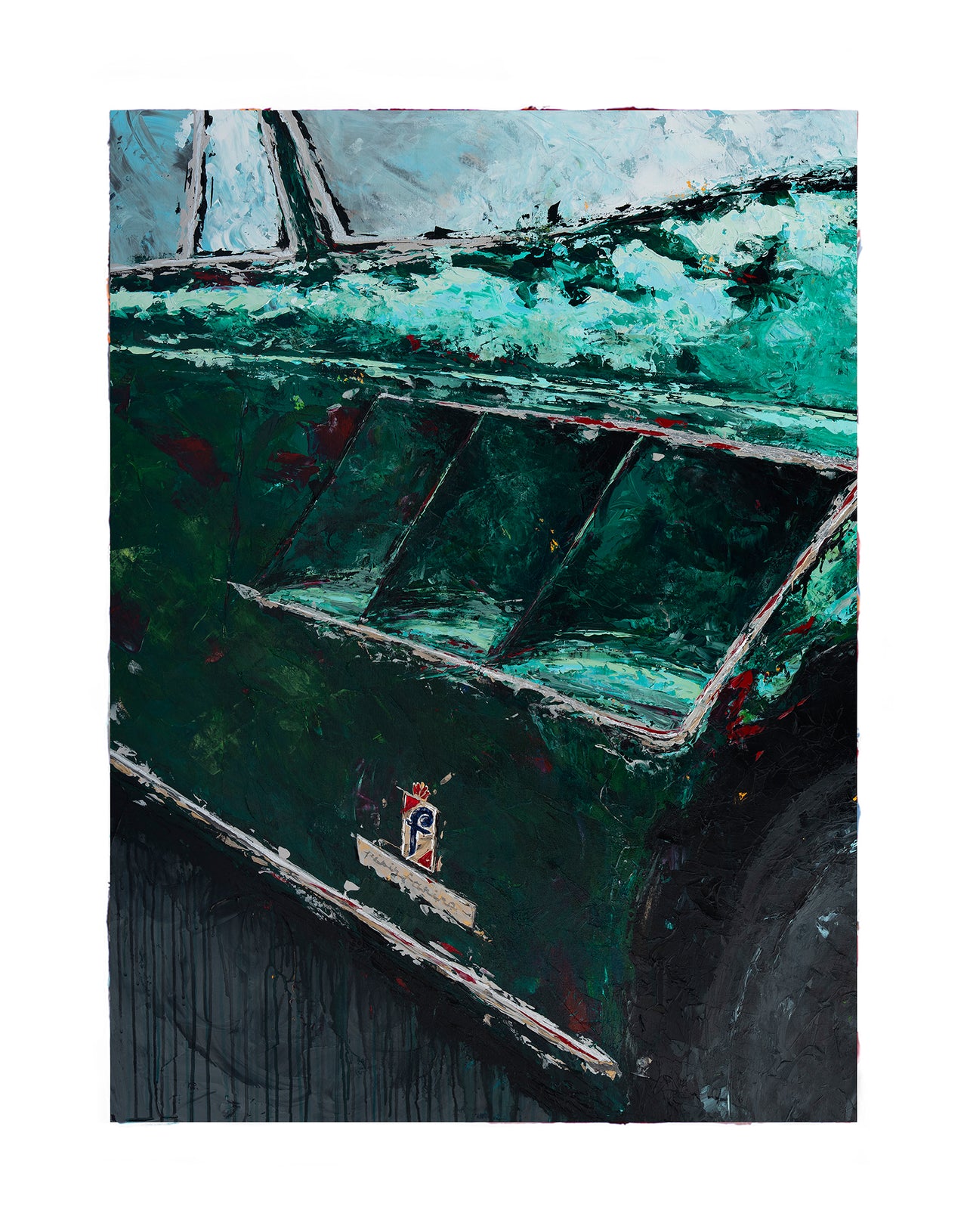 Chiara - 1967 Ferrari 330 GTS Verde Pino - Print
