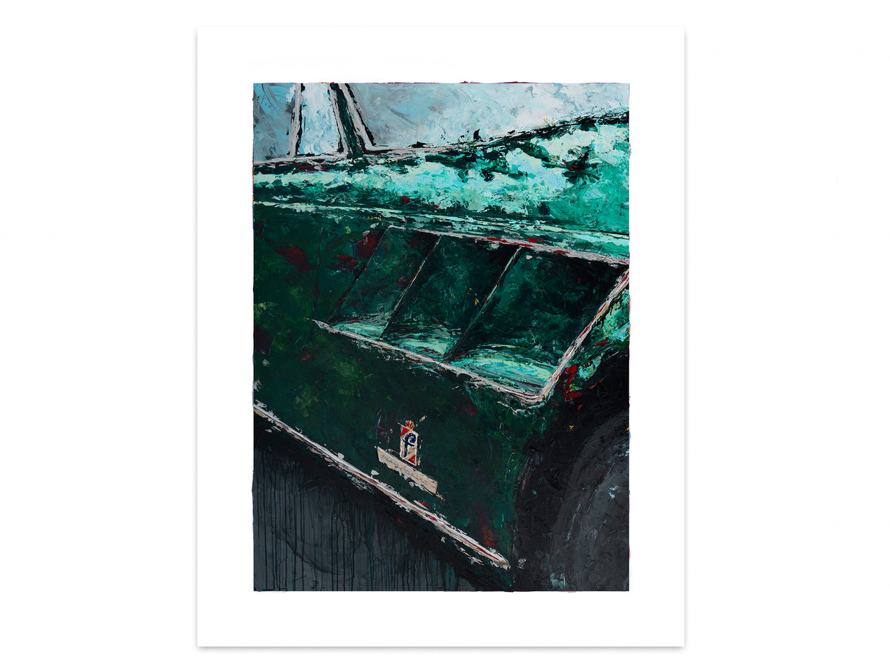 Chiara - 1967 Ferrari 330 GTS Verde Pino - Print