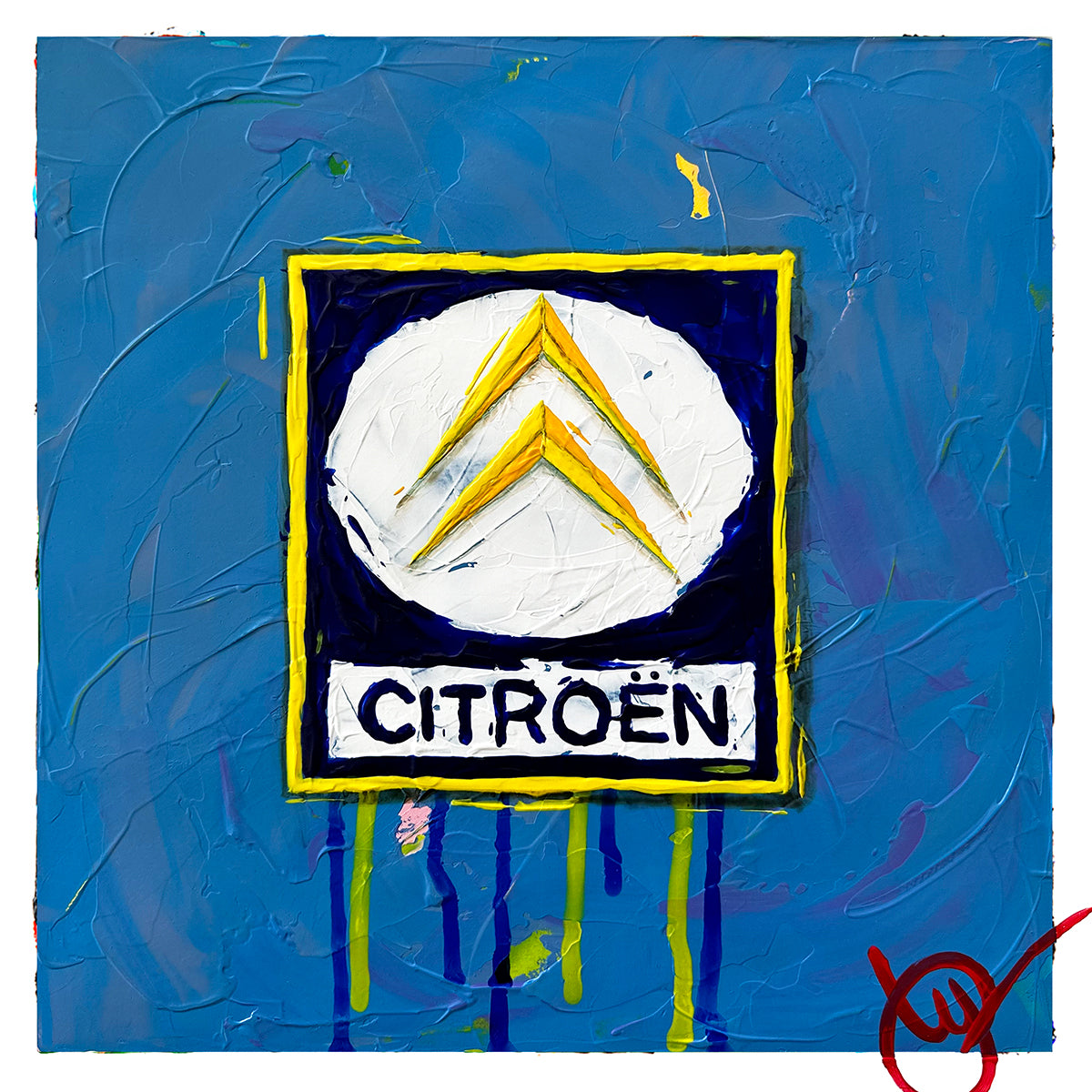 Citroën Abstracted 1 - Blue