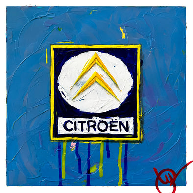 Citroën Emblem 1 - Blue