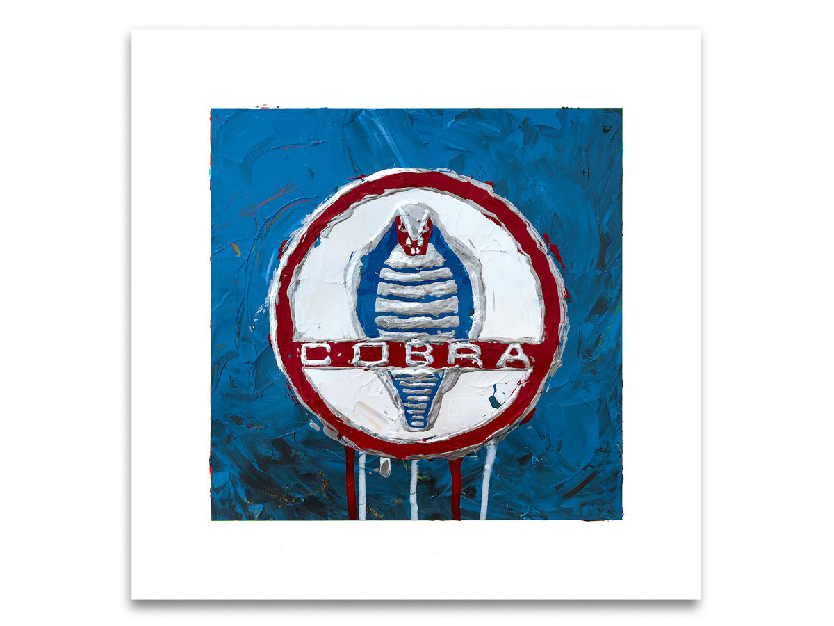 Cobra Abstracted 1 - Print