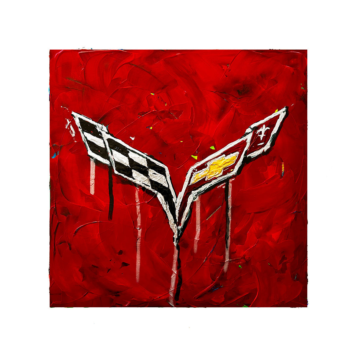 Corvette Abstracted 3 - Print
