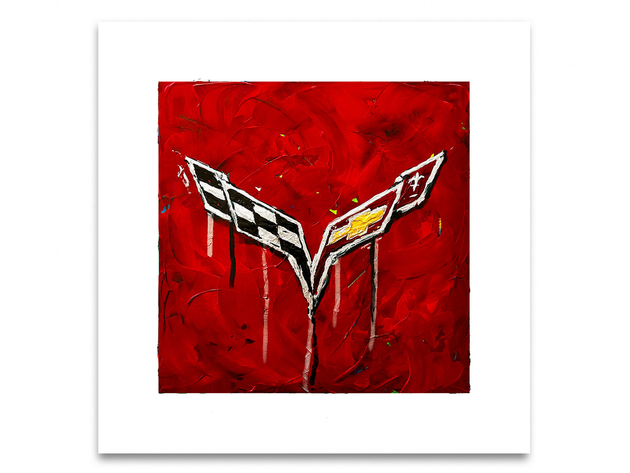 Corvette Emblem 3 - Print