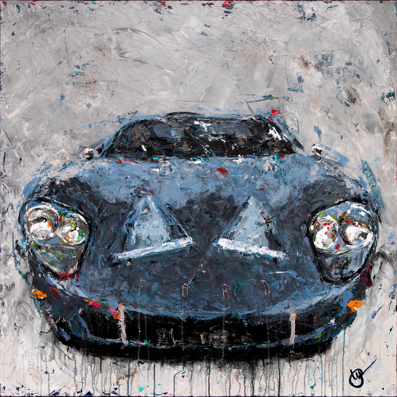 Cristal - 67 GT40 Mark III - Giclée