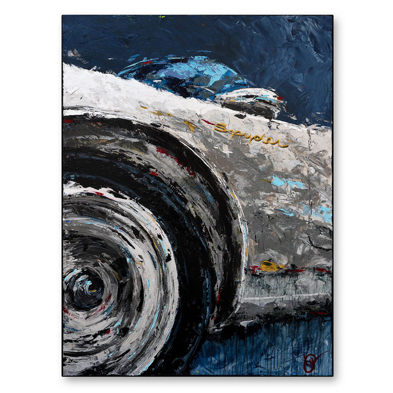 Elke - 1955 Porsche 550 Spyder - Giclée