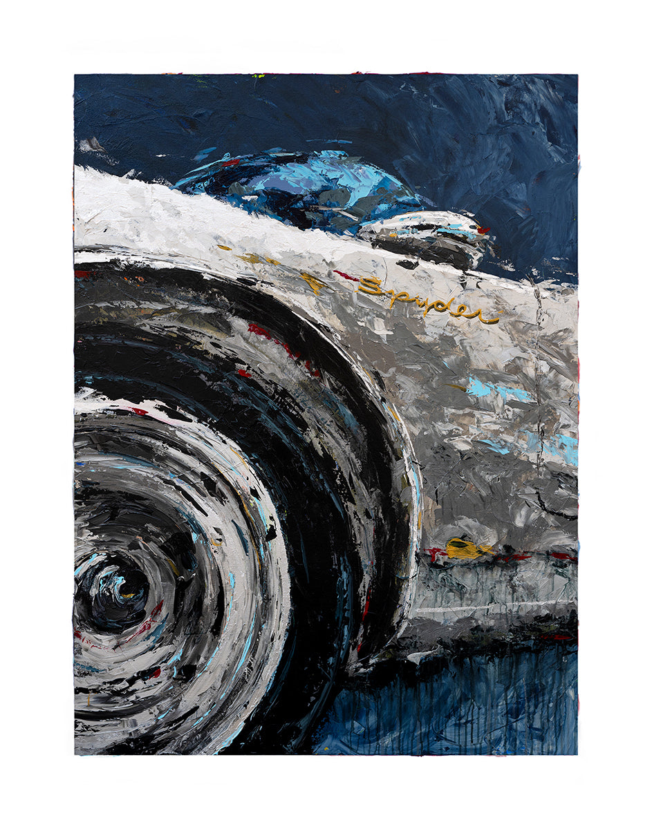 Elke - 1955 Porsche 550 Spyder - Print