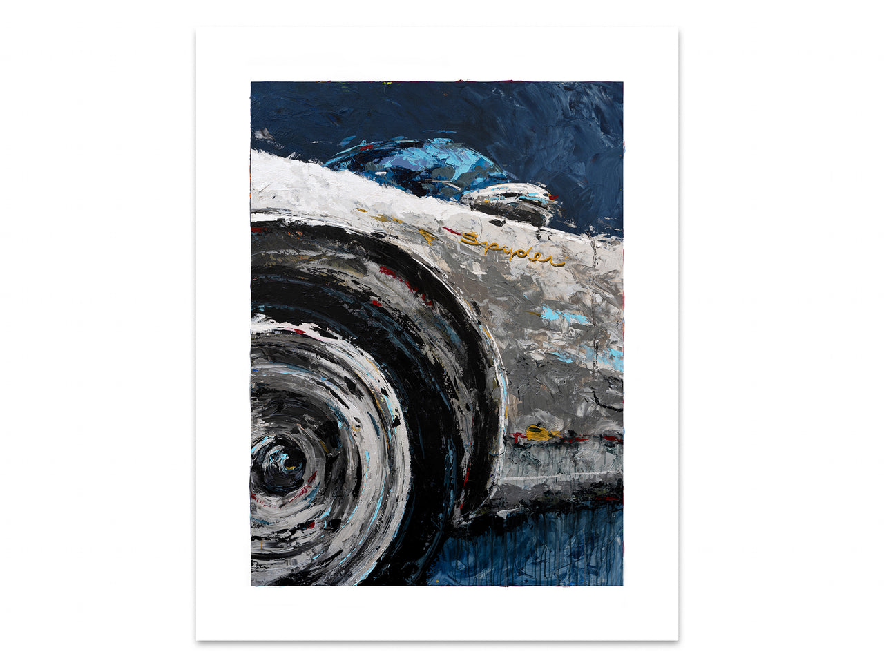 Elke - 1955 Porsche 550 Spyder - Print