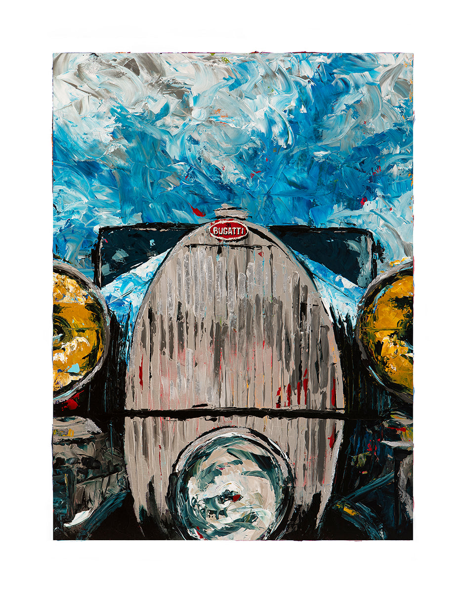 Estelle - 1936 Bugatti Type 57 Two-Light Ventoux Coupe - Print